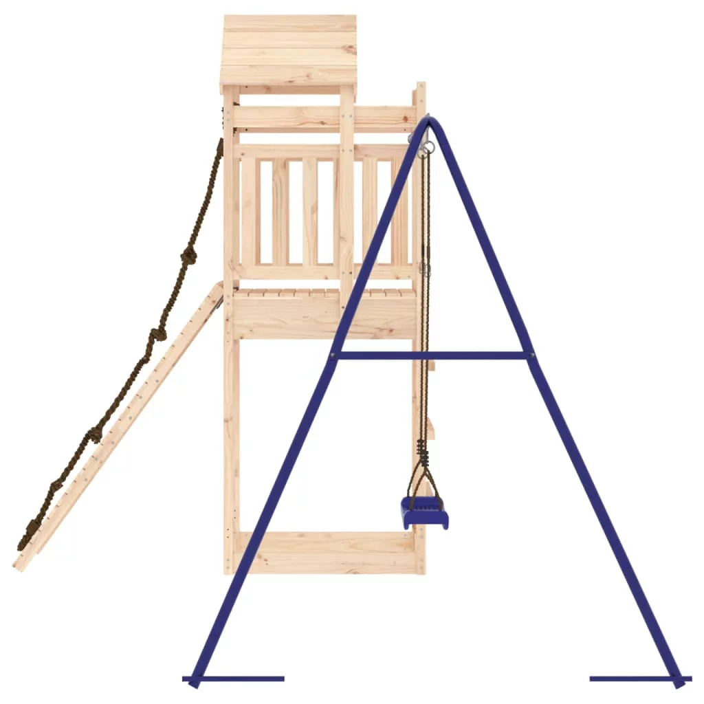 Walmeck Playset Solid Wood Pine