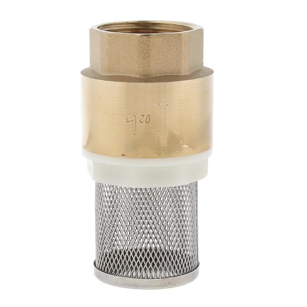 Brass Foot Mesh Check Pump W/ Strainer Filter DN15-DN32 DN25