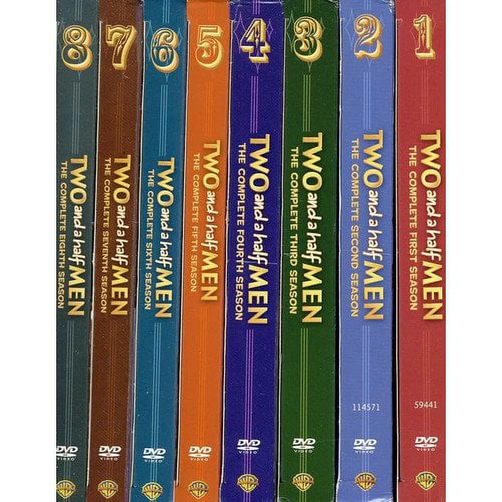 Two and a Half Men: Season 1-8 by Warner Home Video [DVD]