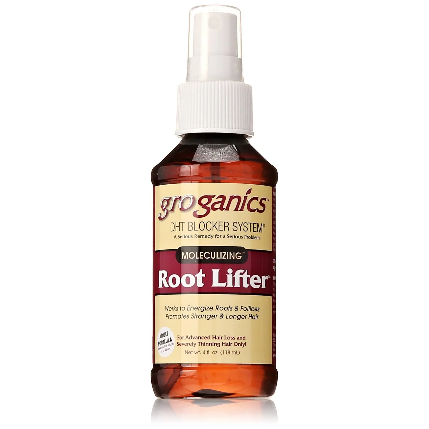 Groganics DHT Moleculizing Root Lifter, 4 Oz