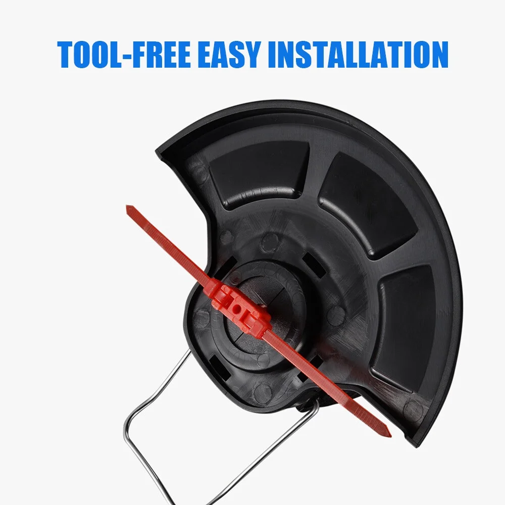 20 Pcs Cable Zip Ties Heavy Duty 4 Inch Ultra Strong Plastic Wire Ties Lawn Mower Replacement Accessory Cordless Strimmer Blade Self-Locking Cable Ties