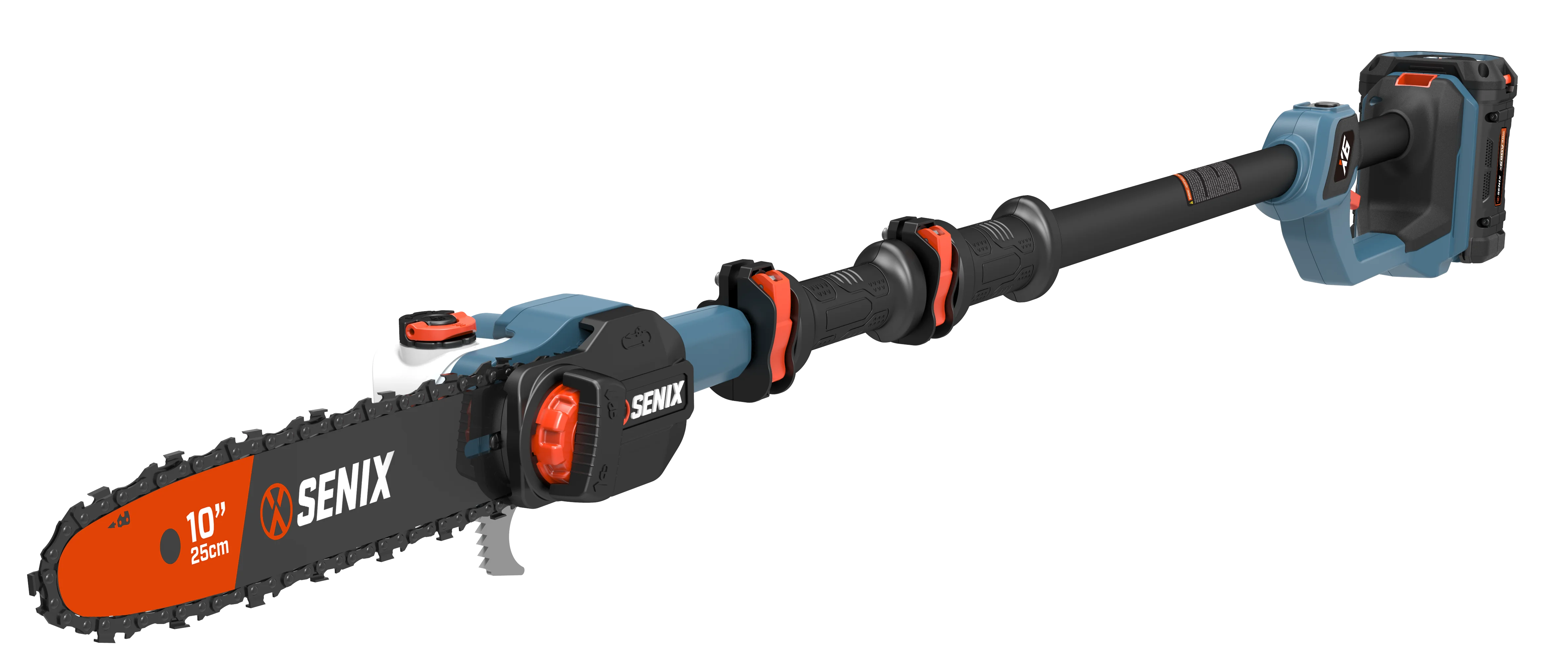 60 Volt Max* 10-Inch Carbon Fiber Cordless Brushless Pole Saw, 3Ah Battery and 3A Charger Included