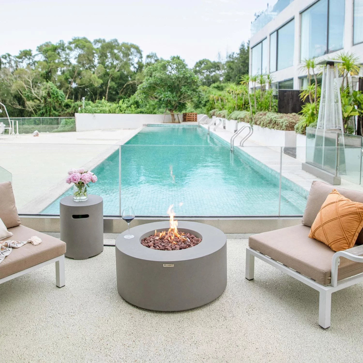 Modeno OFG132-LP Tramore Fire Table - Natural Gas