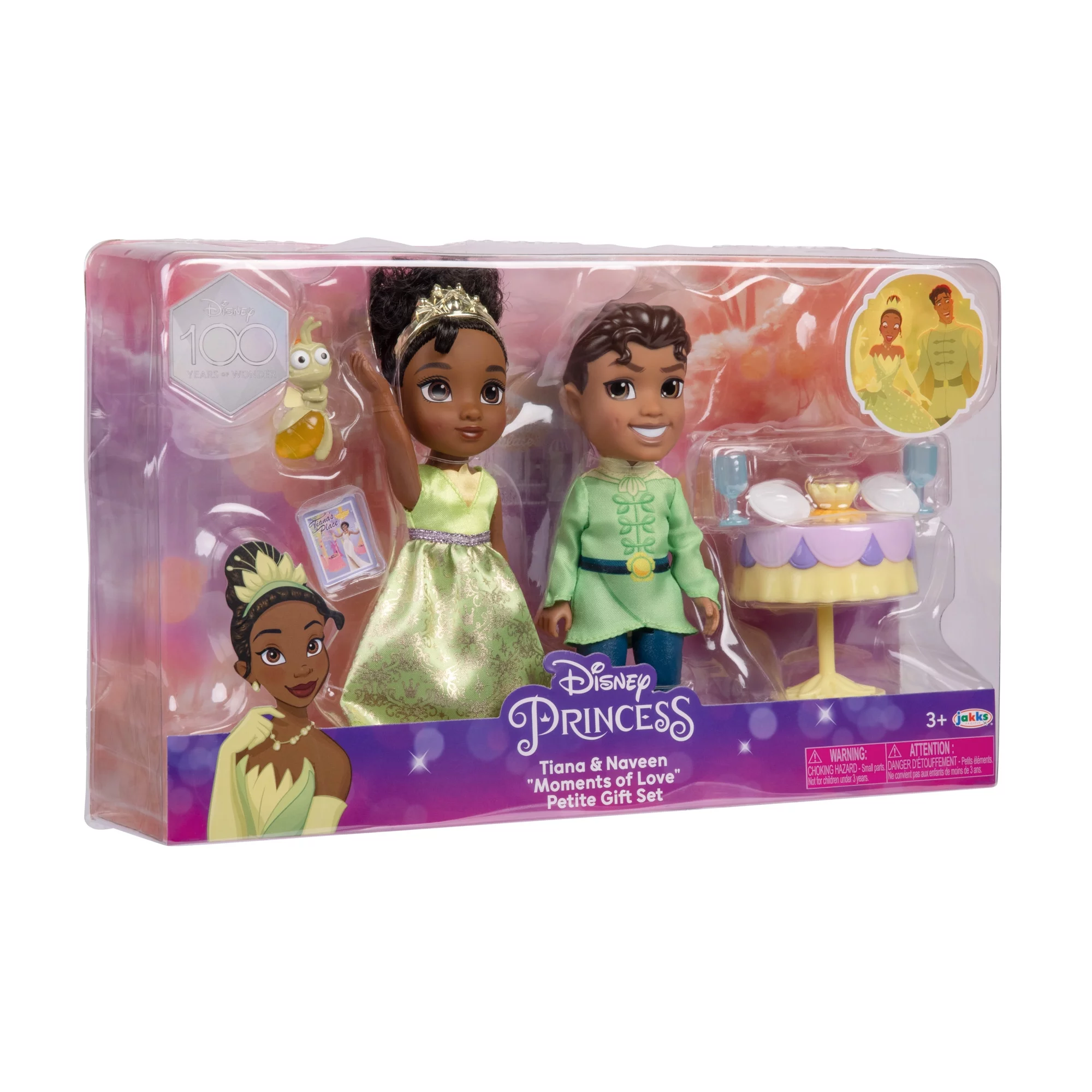 Disney Princess Tiana & Naveen Moments if Love Petite Gift Set Toy New With Box