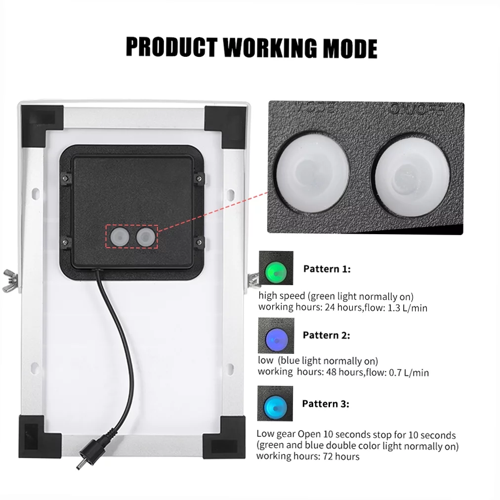 Solar Oxygen Pump Fish Tank Oxygenator Aquarium Oxygen Aerator Pond Aerator Air Pump Fishing Aerator Aquarium Airpump with Aquarium Oxygen Air Bubble Stone