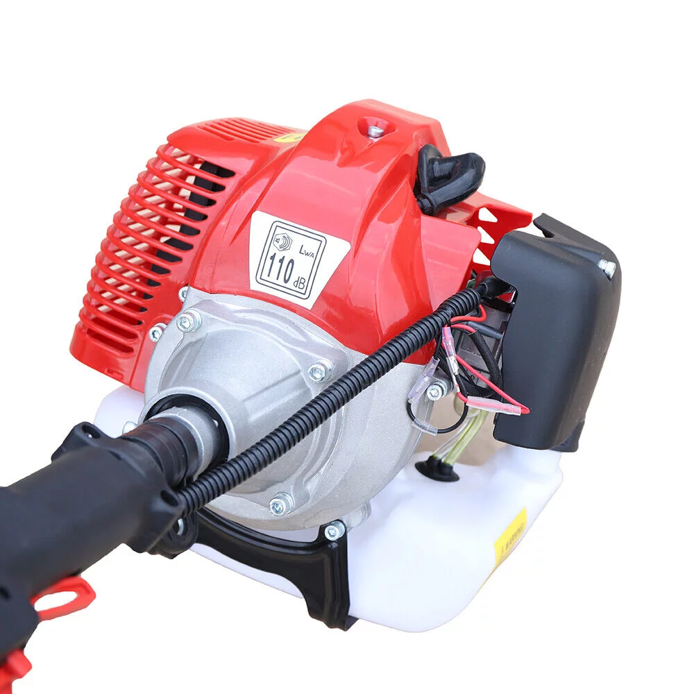 Miumaeov 42.7CC 2Stroke Pole Saw Pruner Pruning Saw Gas Powered Tree Trimmer Chainsaw 12