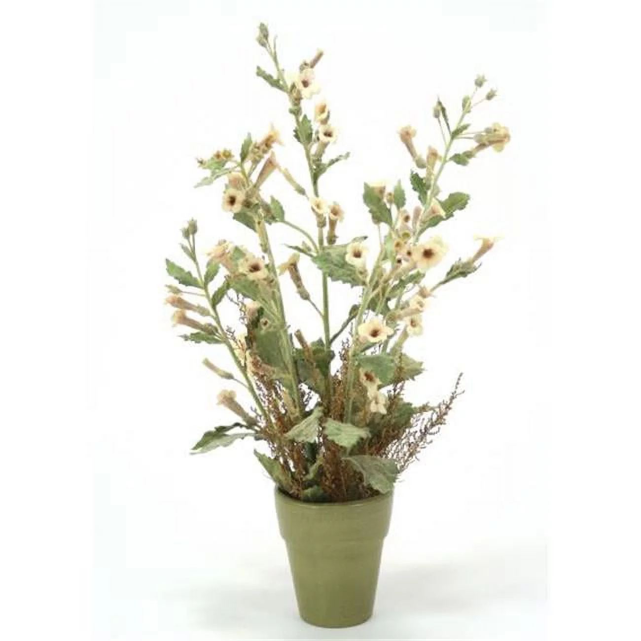 Distinctive Designs 9922 Fo x glove Stem in Terra Cotta Pot, Yellow