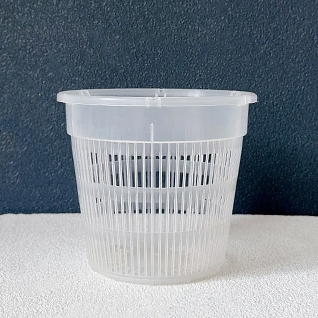 6 Pcs Phalaenopsis Root Control Pot Breathable Flower Pots Small  Plants Plastic Planters Orchid Green Pp Planting Indoor