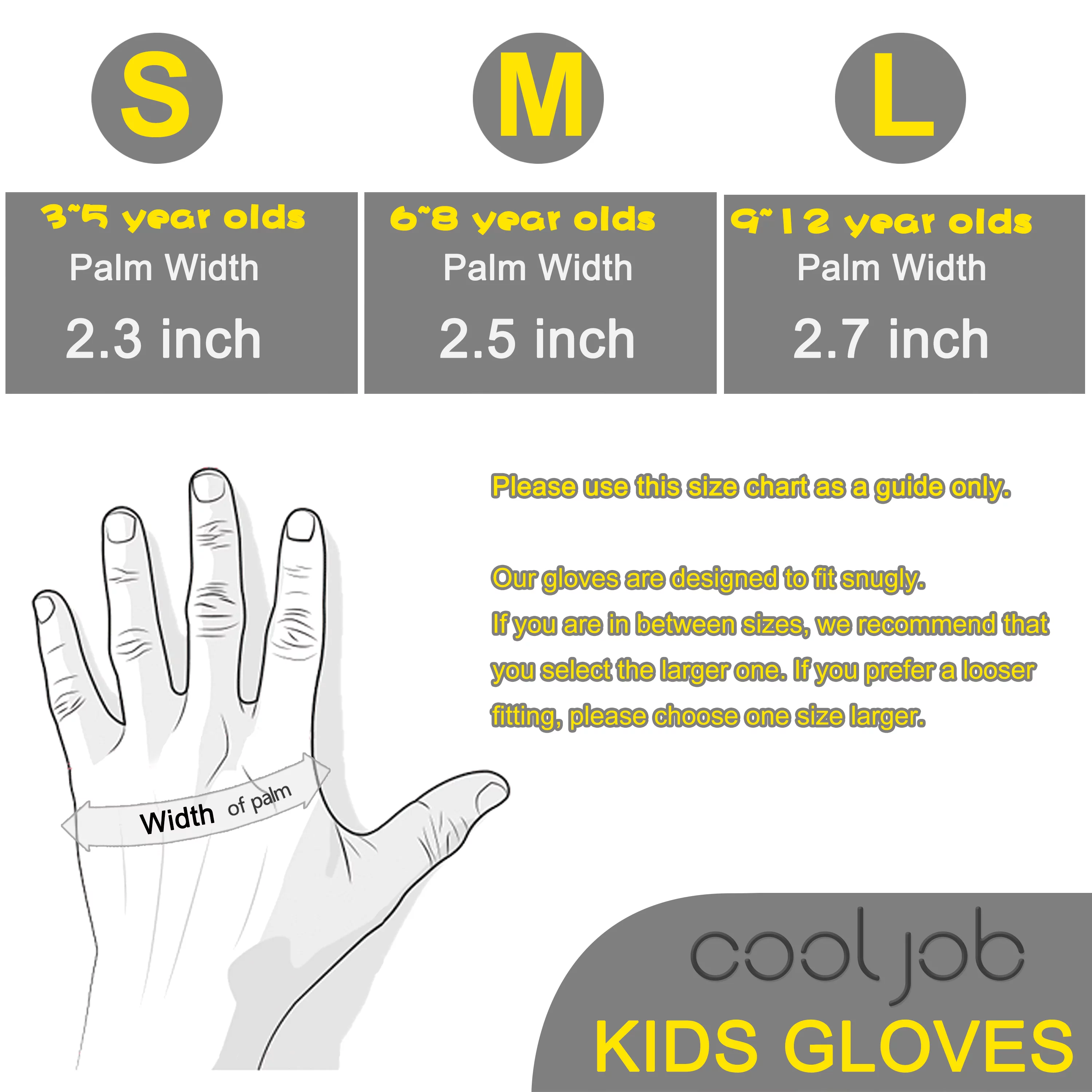 COOLJOB 2 Pairs Modal Garden Work Gloves for Toddler Boys Girls Age 9-12 Years Old, Latex Rubber Coated Kids Gardening Gloves for Children, Ultra Soft & Skin-friendly, Large L