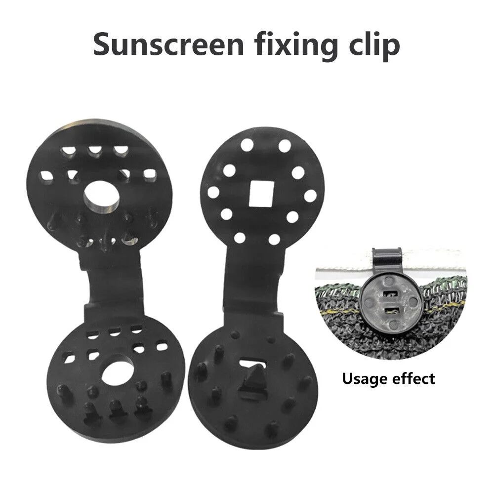 KKMOL Sunshade Net Clip Garden Greenhouse Shade Cloth Fix Clamp Hook Tool