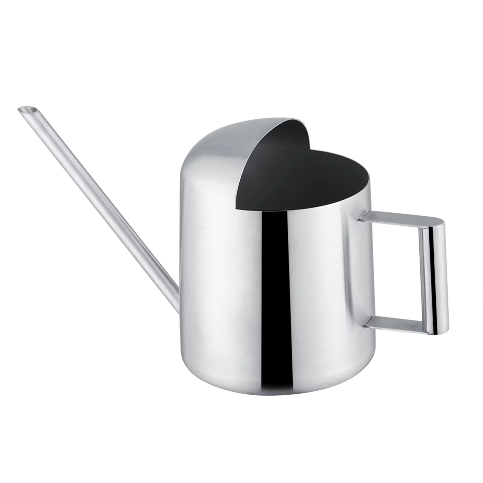 Stainless Steel Watering Can Stainless Steel Watering Can Garden Plant Flower Long Mouth Sprinkling Pot (300mL)