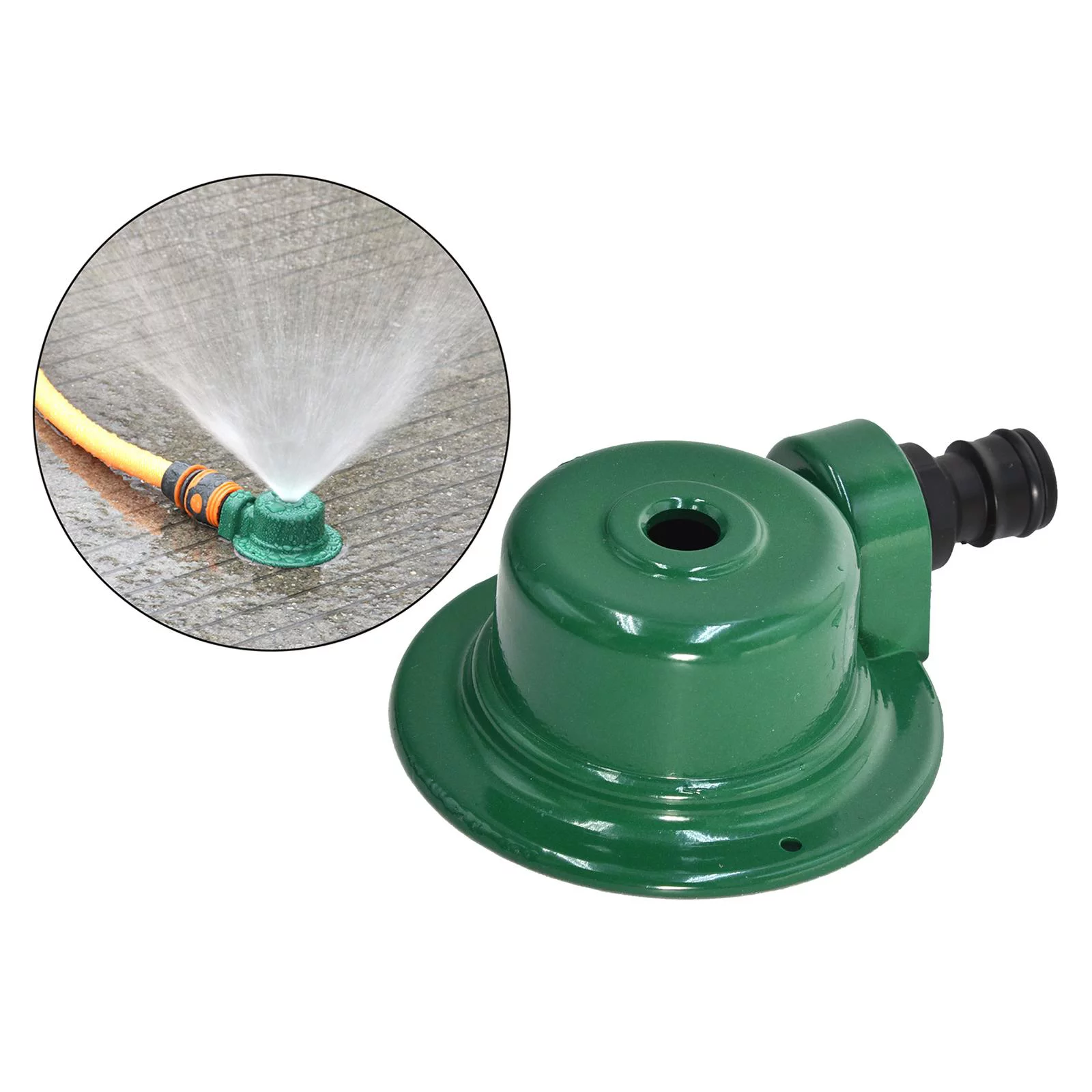 Metal Garden Sprinkler Yard Lawn Spray Irrigation Water Sprayer