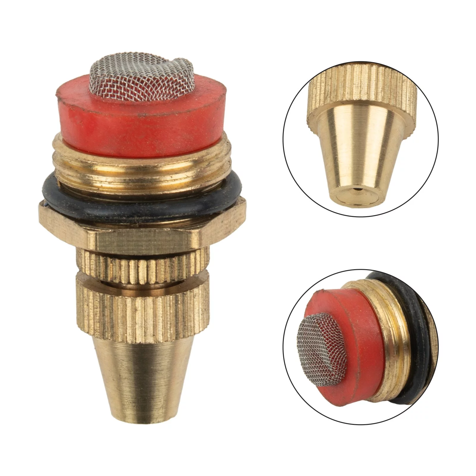 1/2 Inch Brass Adjustable Sprinkler Garden Lawn Atomizing Water Spray Nozzle