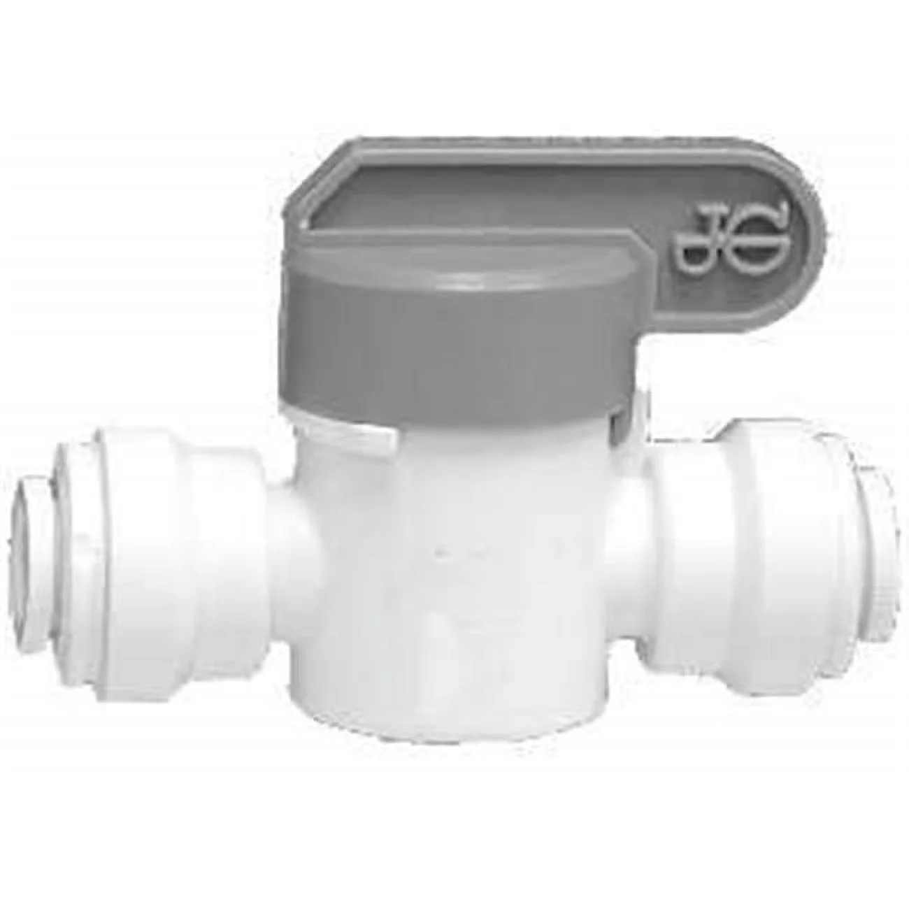 Midland Industries 20901P 0.37 in. Push-in Plastic Shut-Off Valve