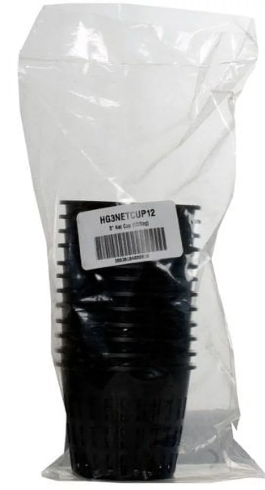 Hydrofarm Net Cup, 3-Inch, 12-Pack