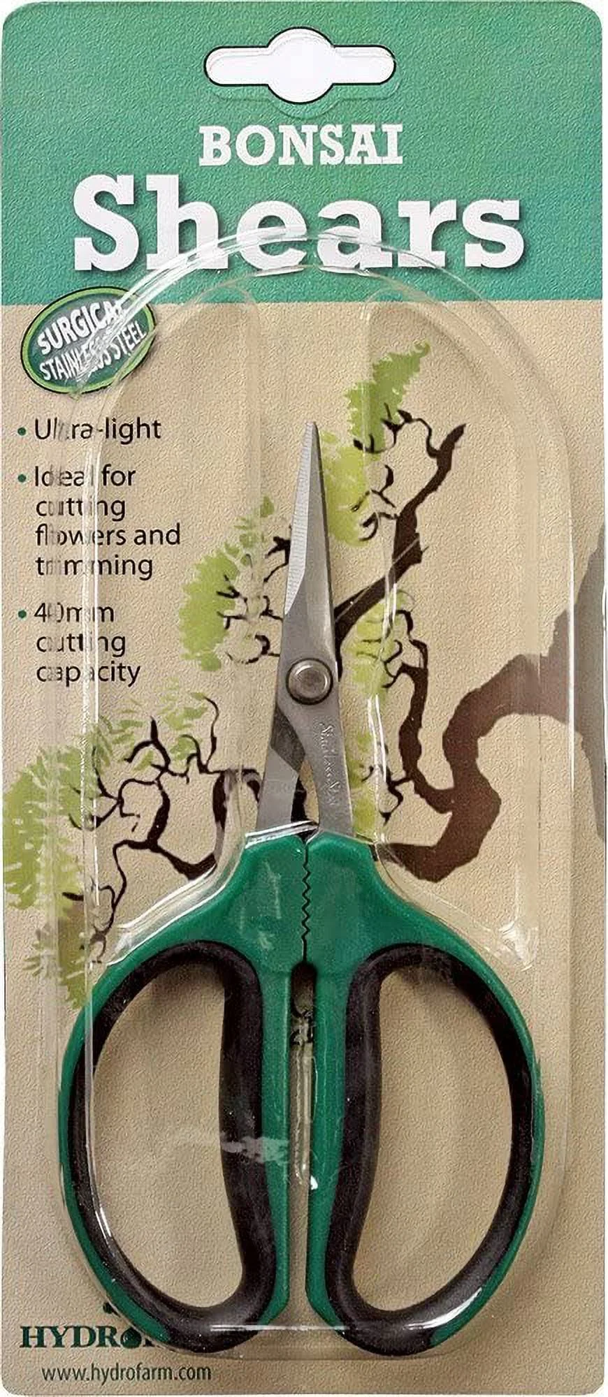 Hydrofarm HGBS400 40mm Bonsai Shears, 40 mm
