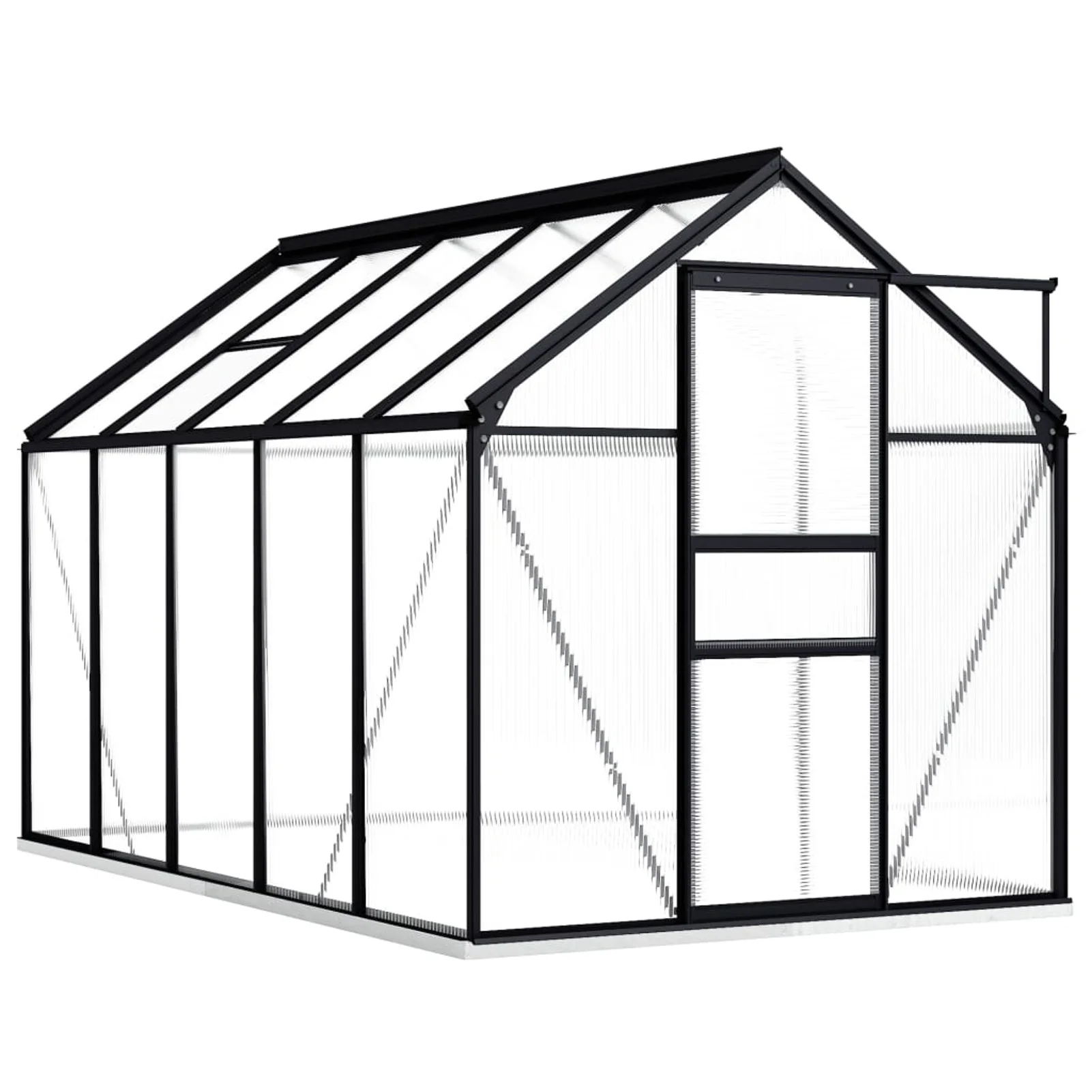 Irfora parcel,63.4 Ft² Cold Frames With Frame Aluminum 63.4 With Base Frame Patio 74.8 X Panels AluminumFrame And Polycarbonate X 79.5 In And Polycarbonate Roof 122.1 X 79.5 Chusui Rewis