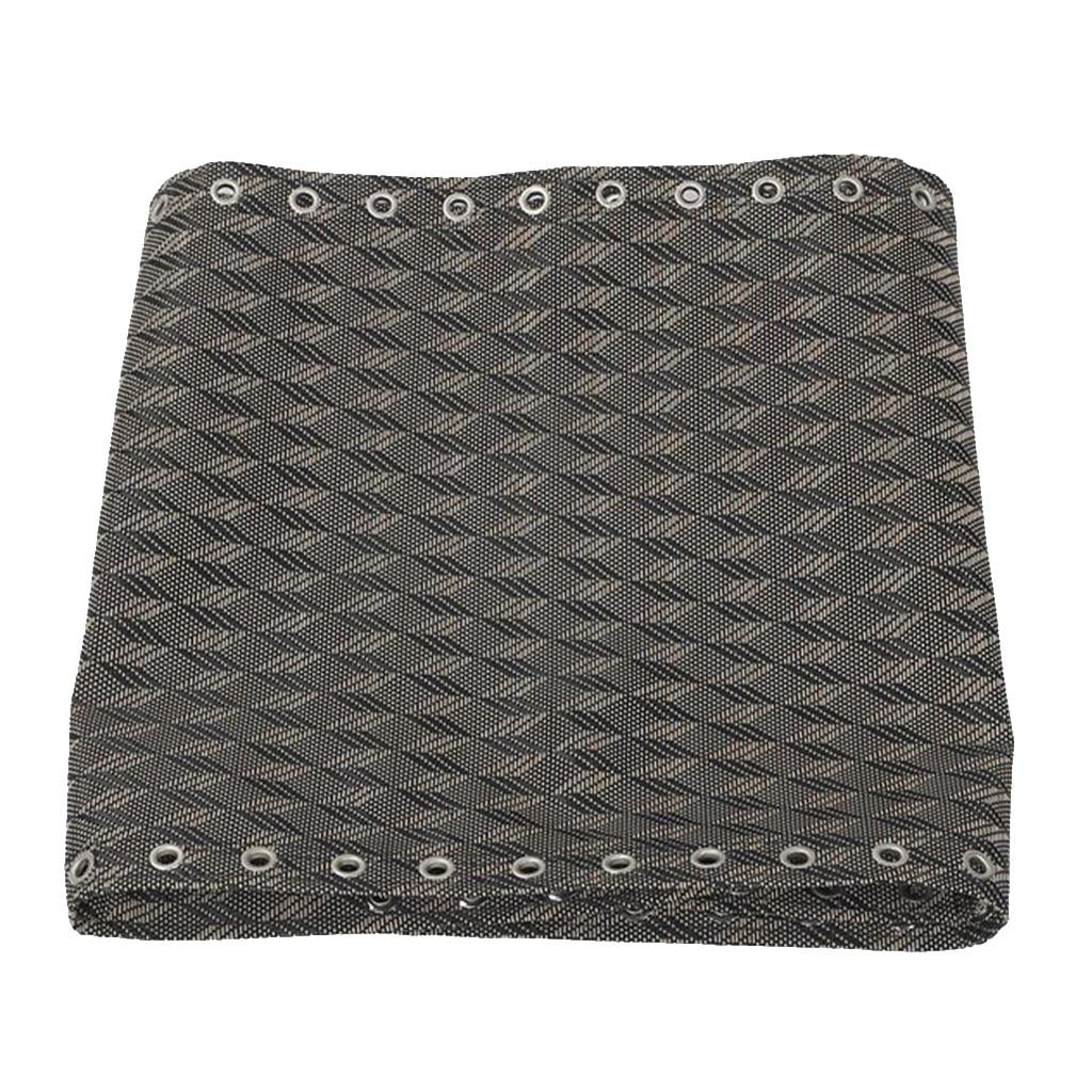 Fabric Mesh Cloth & Headrest For patio Chair Outdoor Grey