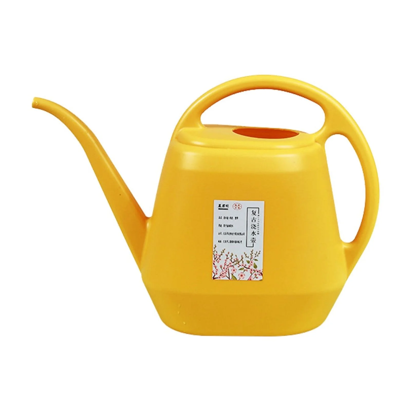 4L Large Capacity Long Mouth Watering Kettle Household Gardening Tools Watering Kettle Leisure Green Potted Flower Watering Kettle Watering Can Copper Outdoor Watering Can Small Metal Watering