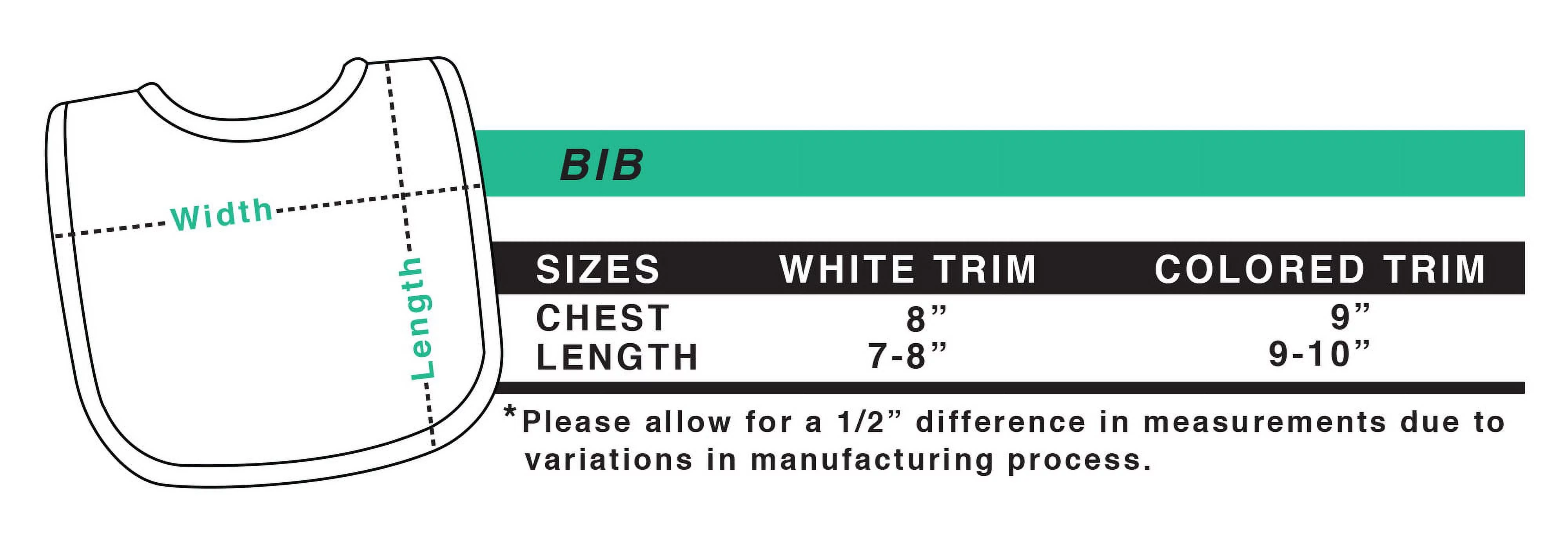 Inktastic Wild About My Garden Boys or Girls Baby Bib