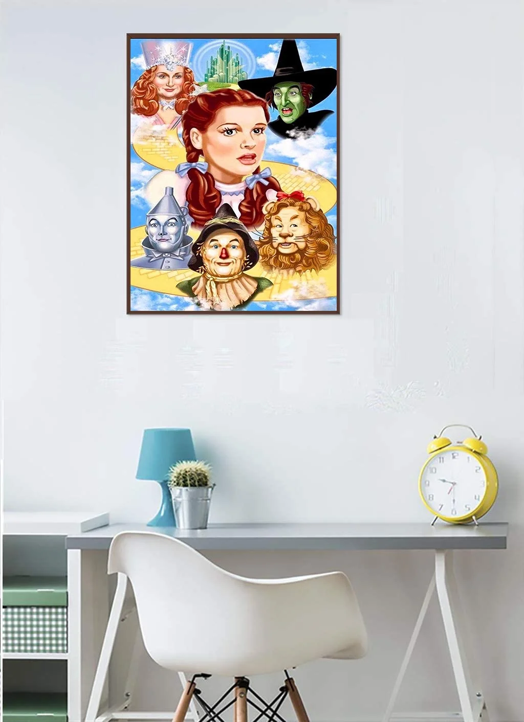 DIY 5D Diamond Painting Kits for Adults and Kids Diamond Art The Wizard of Oz Diamond Painting Full Drill Arts Craft by Number Kits for Beginner Home Decoration 12x16 inch Diamond Dots