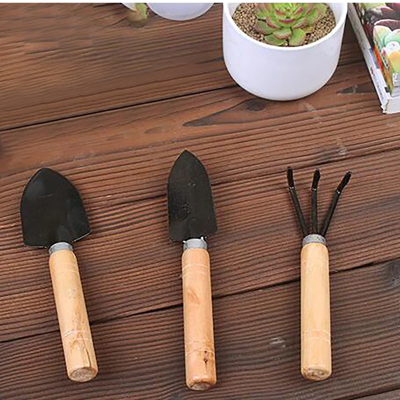 Egmy Garden Small Shovel Planting Tool Gardening Supplies Combination Set