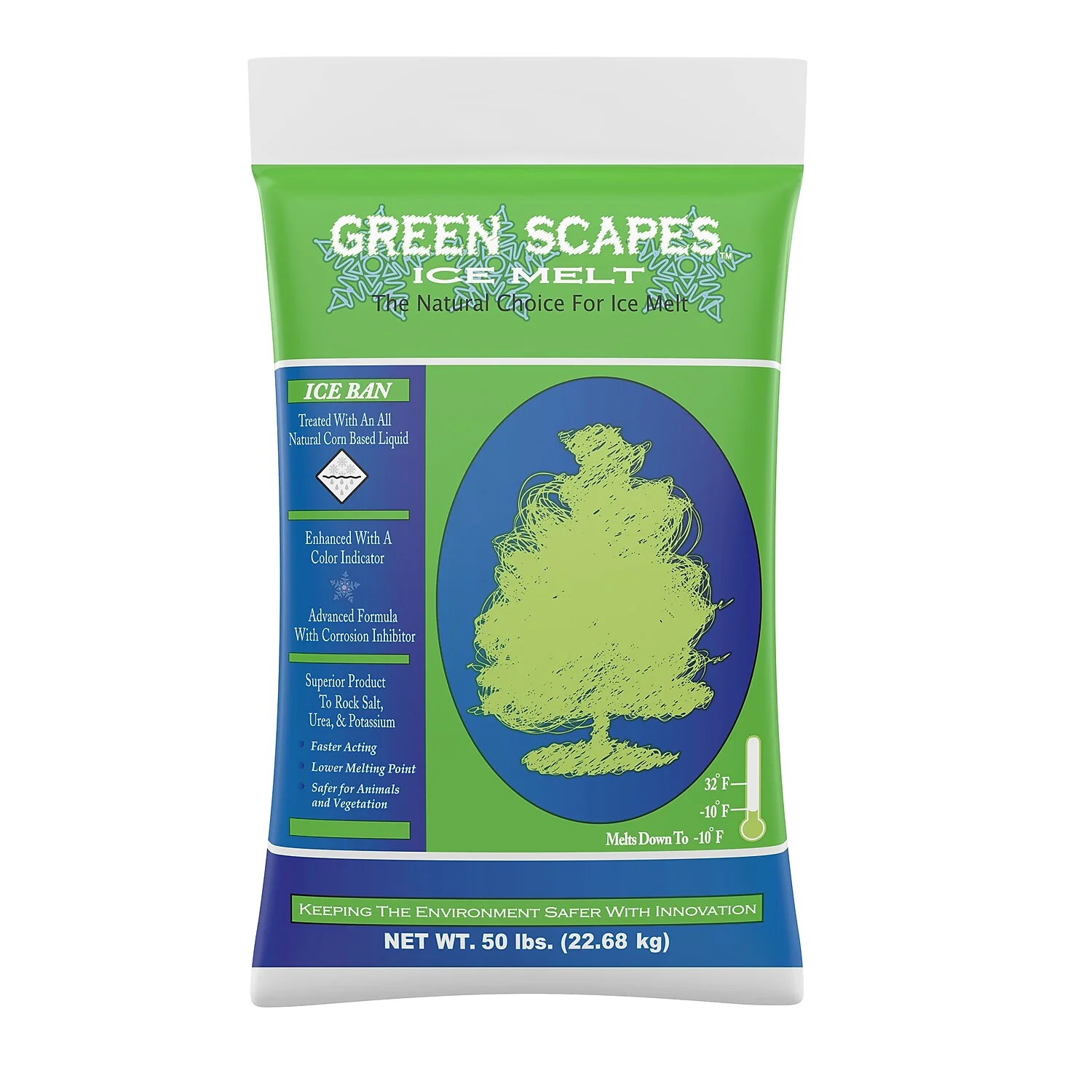 Green Scapes Ice Melt, 50 Lb. Bag