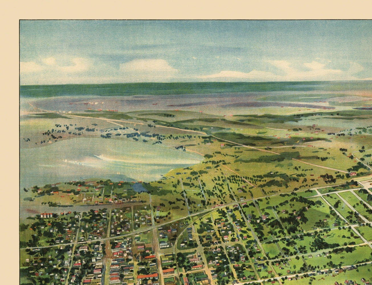 West Palm Beach Florida - Pleuthner 1905 - 30.06 x 23 - Glossy Satin Paper