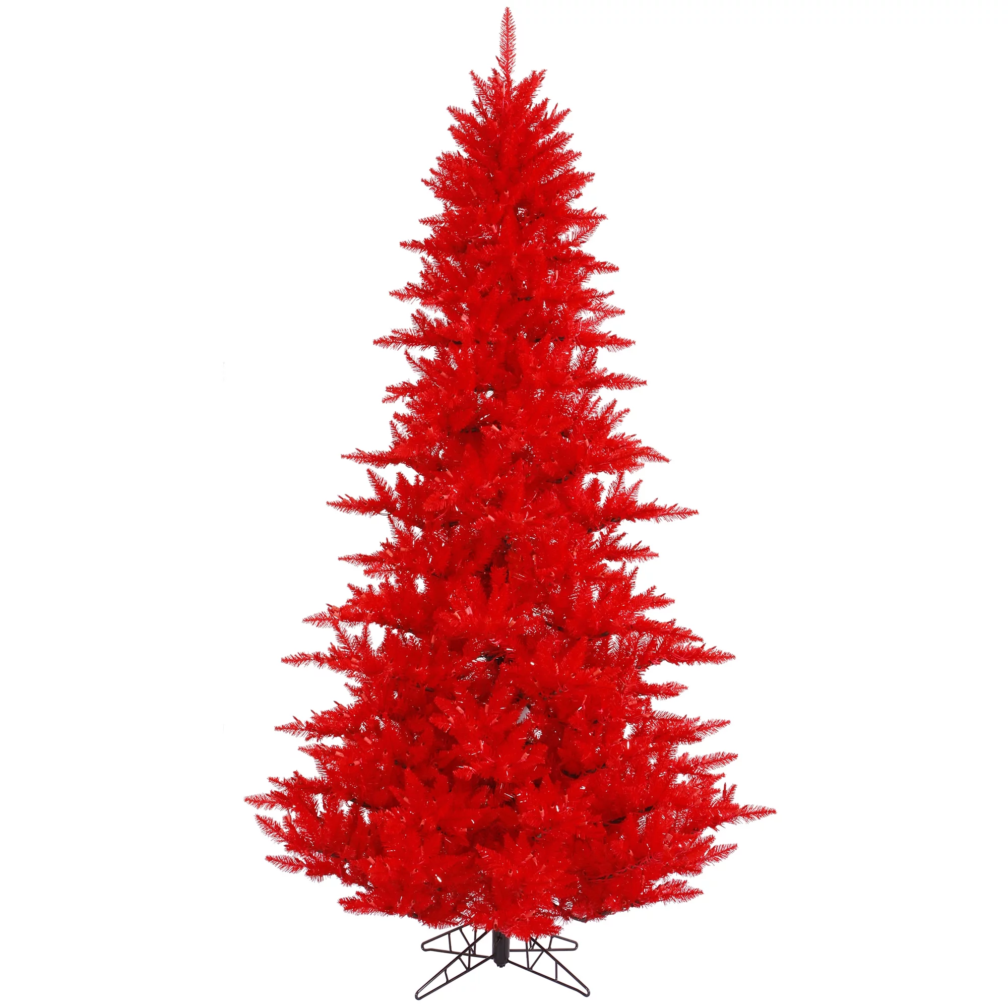 Vickerman 5.5' Red Fir Artificial Christmas Tree, Unlit