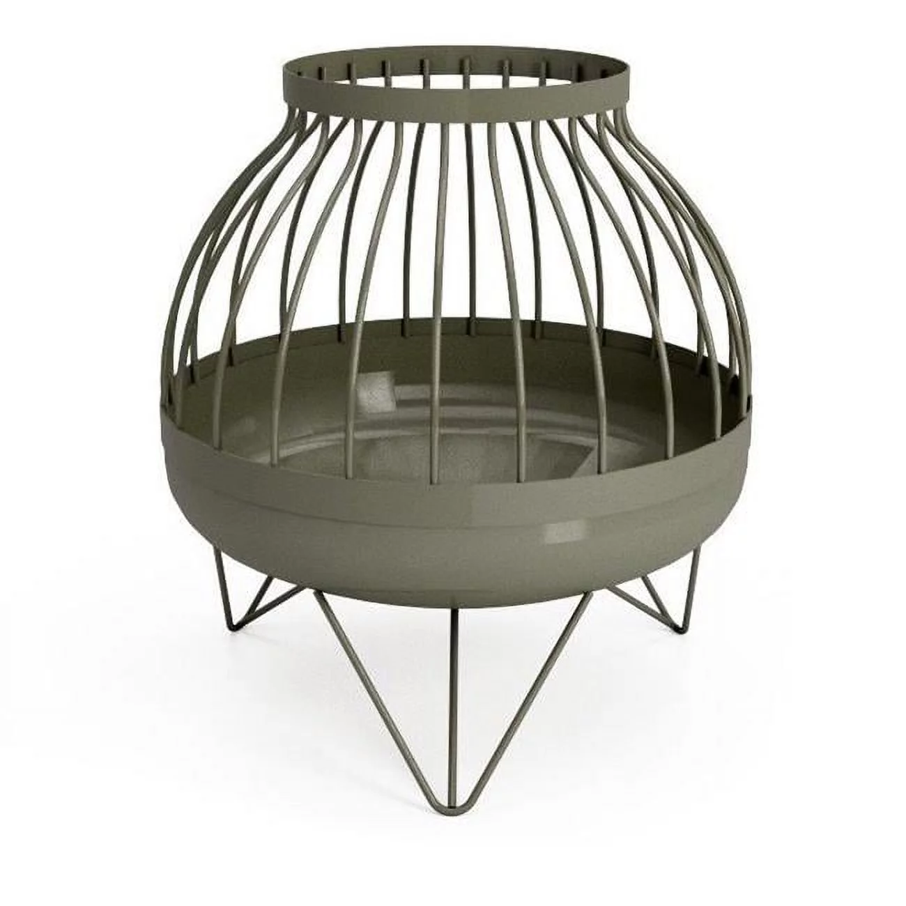 Curonian  Solid Steel Wood Burning Fire Pit Nida