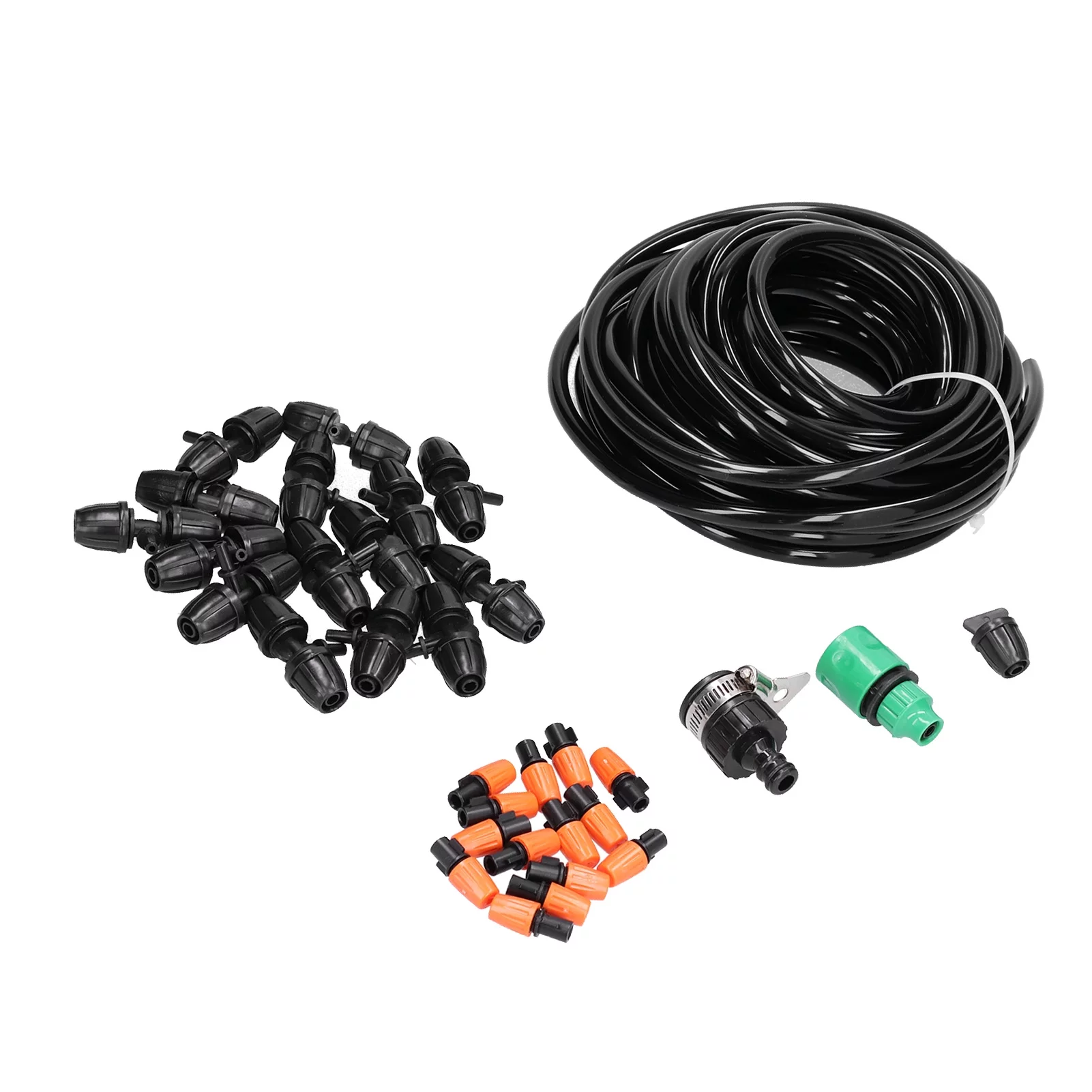 Garden Accessory Automatic Watering System Atomizing Mist Sprinkler Nozzles 8/11 Hose Set for Garden Lawn Patio