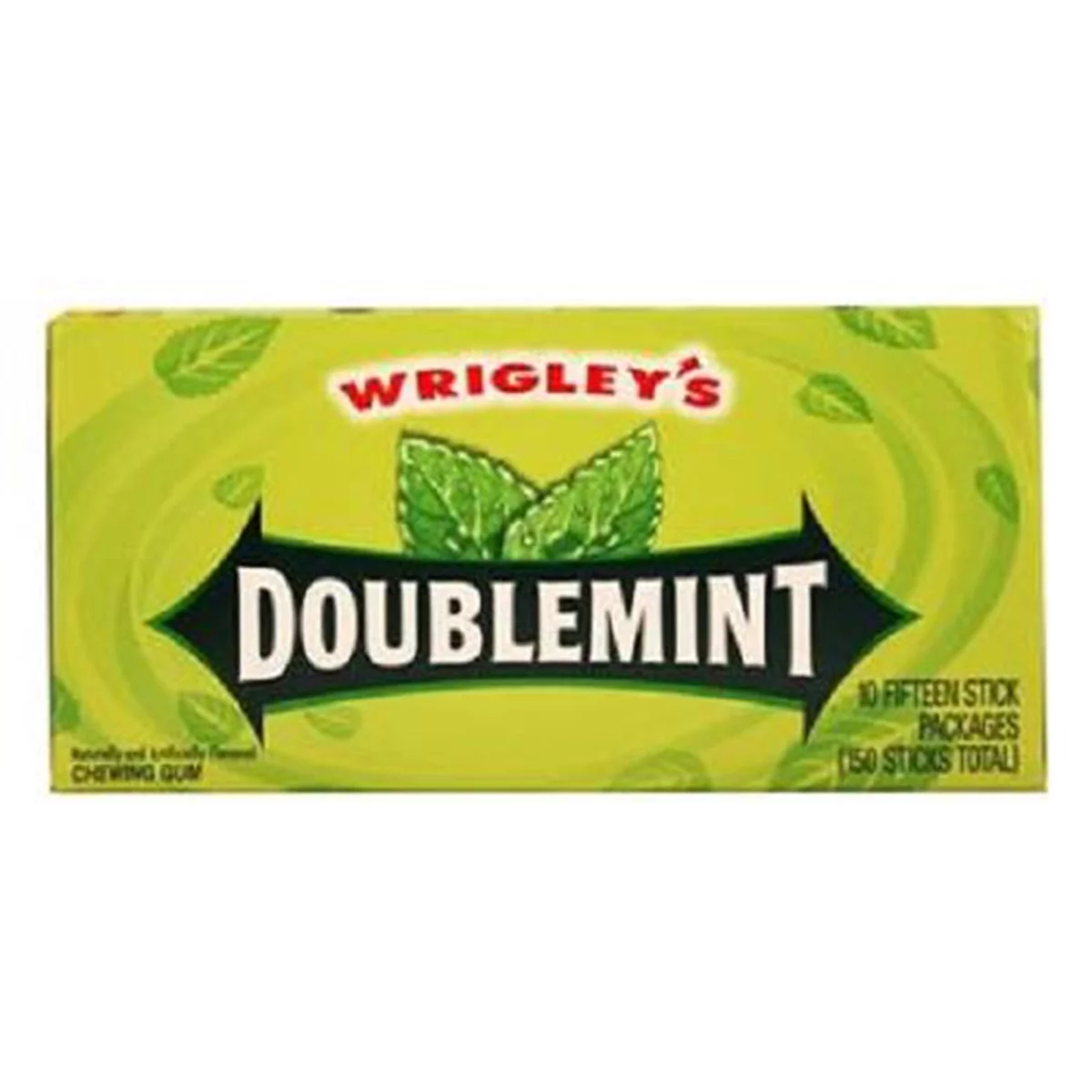 WRIGLEYS GUM PLEN-T-PAK DOUBLEMINT 15 stk Each ( 10 in a Pack )