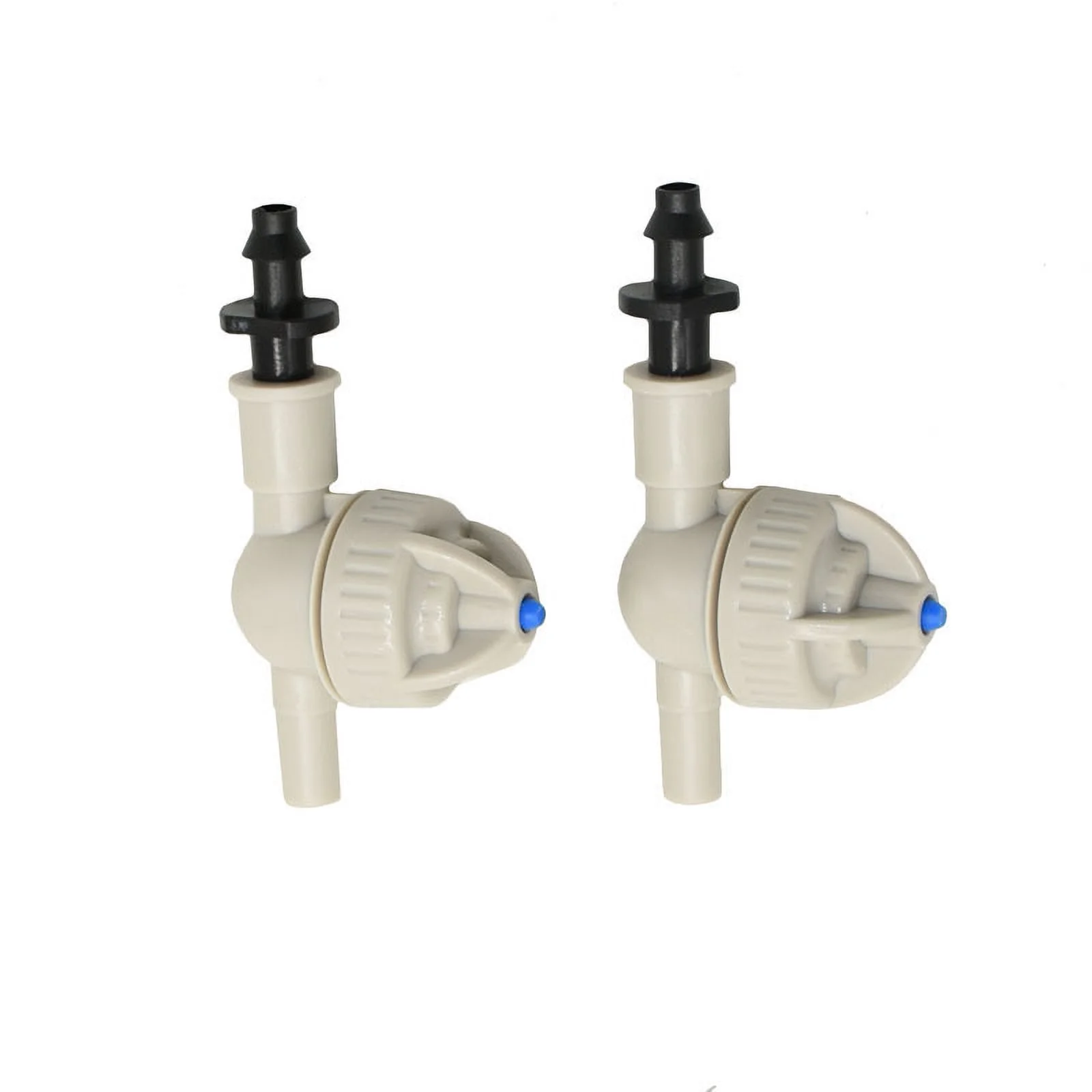 Anti drip misting valve Inner hole 6mm to 6mm Outer hole irrigation water valve for Greenhouse hanging sprinkler 100pcs
