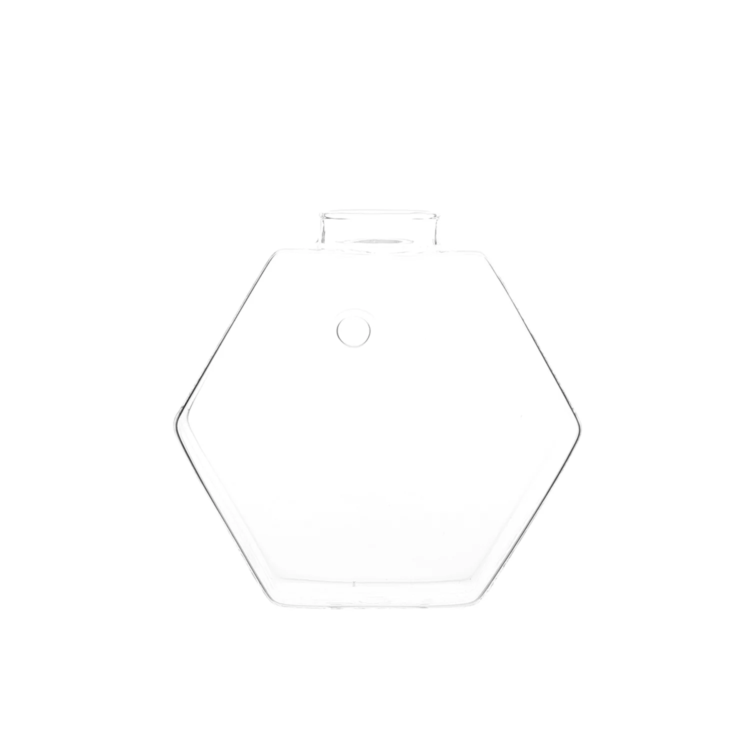 Wayren USA Hanging Glass Vase Flower Planter Pot Terrarium Container Home Garden Decor