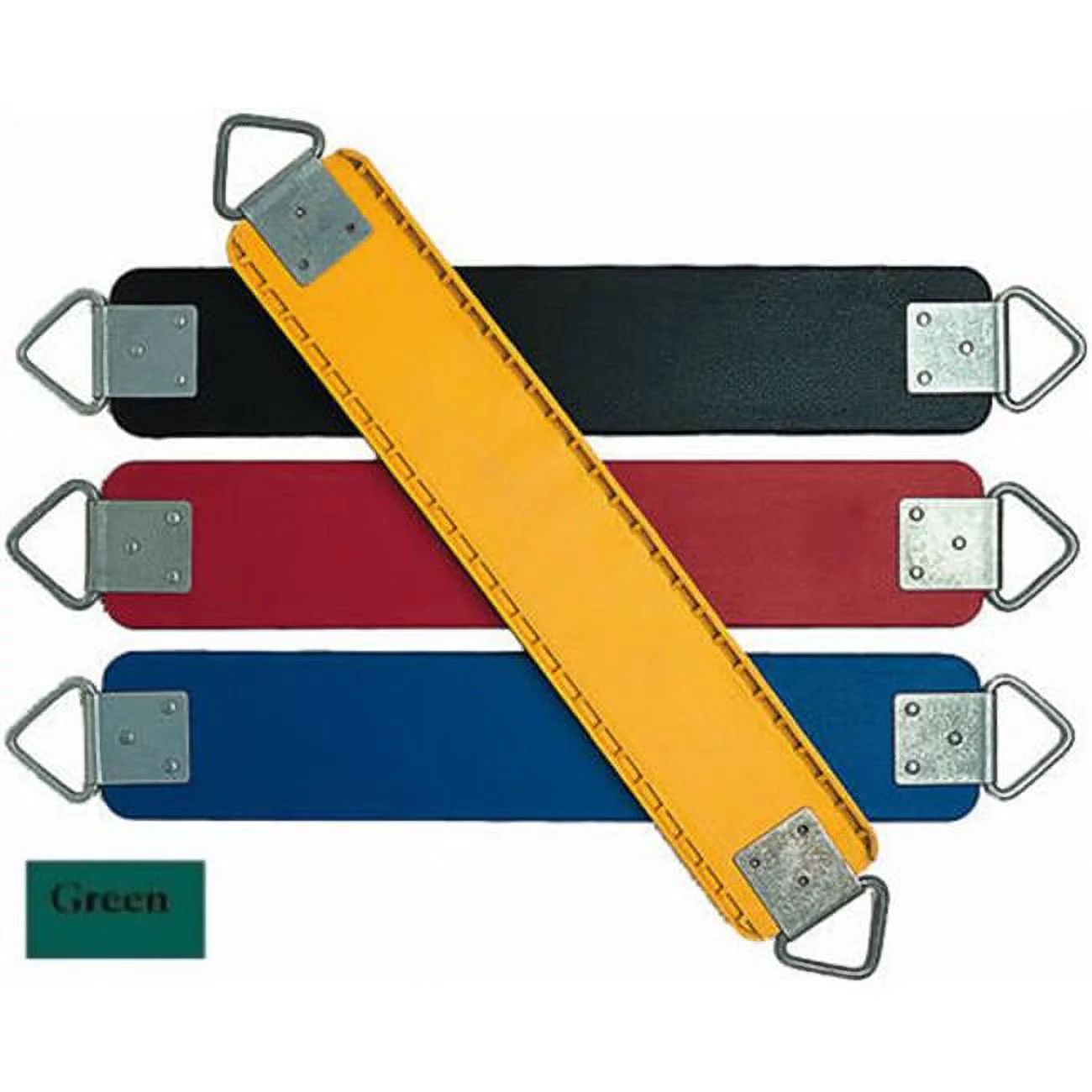 Jensen S115G Commercial Rubber Bumper Seat - Green