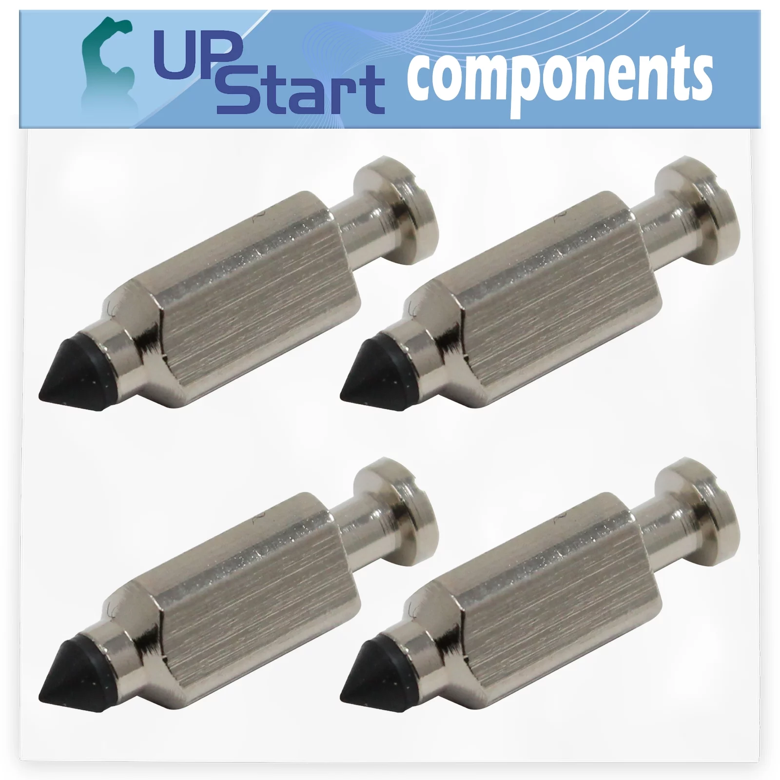 4-Pack 231855S Float Needle Valve Replacement for Toro 71188 (8900001-8999999)(1998) Lawn Tractor - Compatible with 231855 Carburetor Float Valve