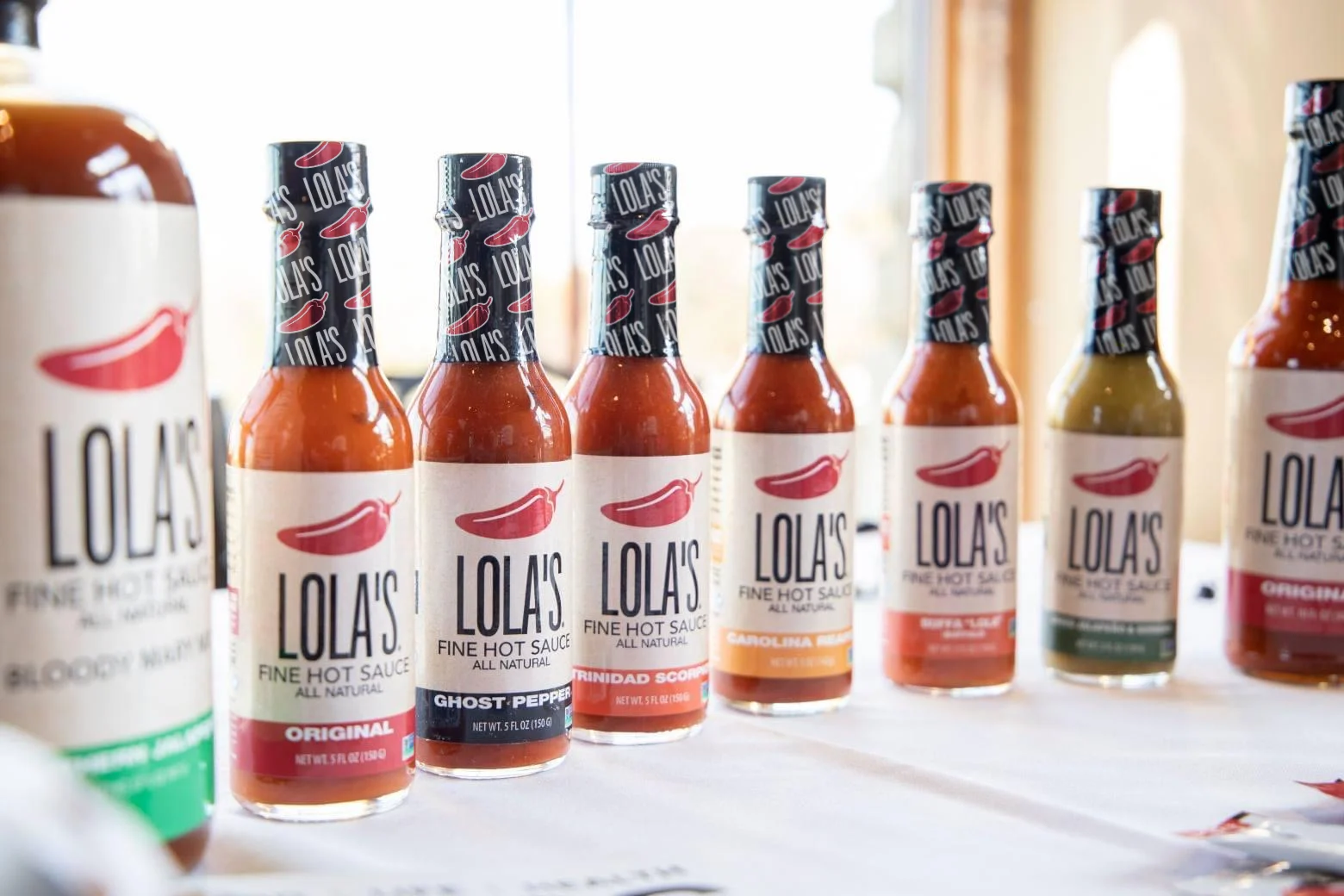 Lola’s Fine Hot Sauce - Carolina Reaper | 5 Fl Oz | Signature Family Recipe | All-Natural, Gluten-Free, Keto | Created With Carolina Reaper Peppers, Garlic, Lime