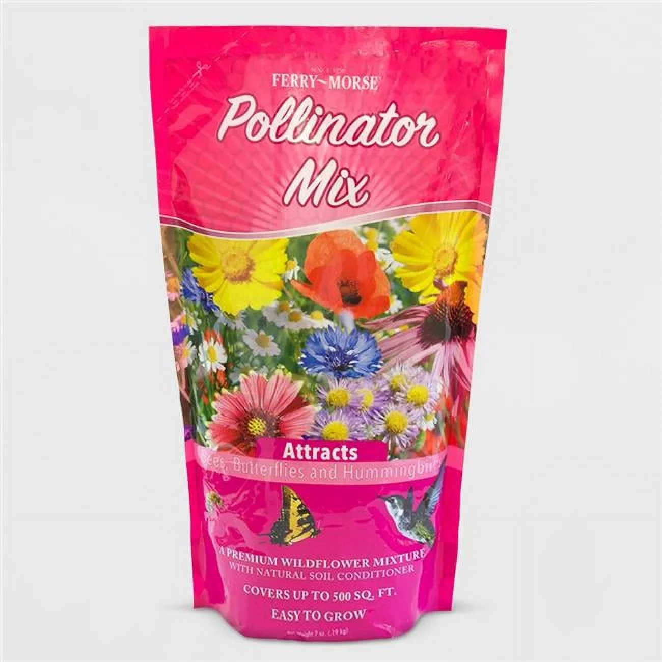 Jiffy & Ferry Morse Seed  7 oz Pollinator Wild Flower Mix