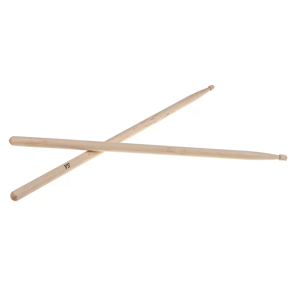 Carevas Pair of 5A Maple Wood Drumsticks Stick for Drum Set Lightweight Professional
