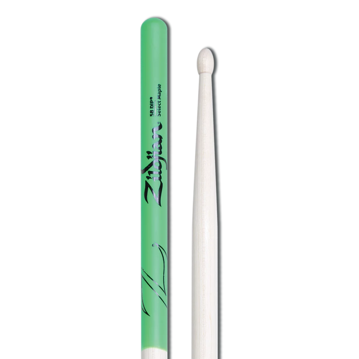 Zildjian 5B Maple Green DIP Drumsticks