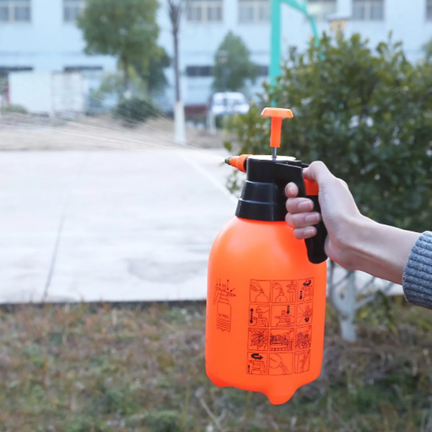 Abanopi 2L Garden Sprayer Pump Handheld Water Sprayers Pressurized Plant Water Mister Sprayer Lawn Mister Bottle for Water