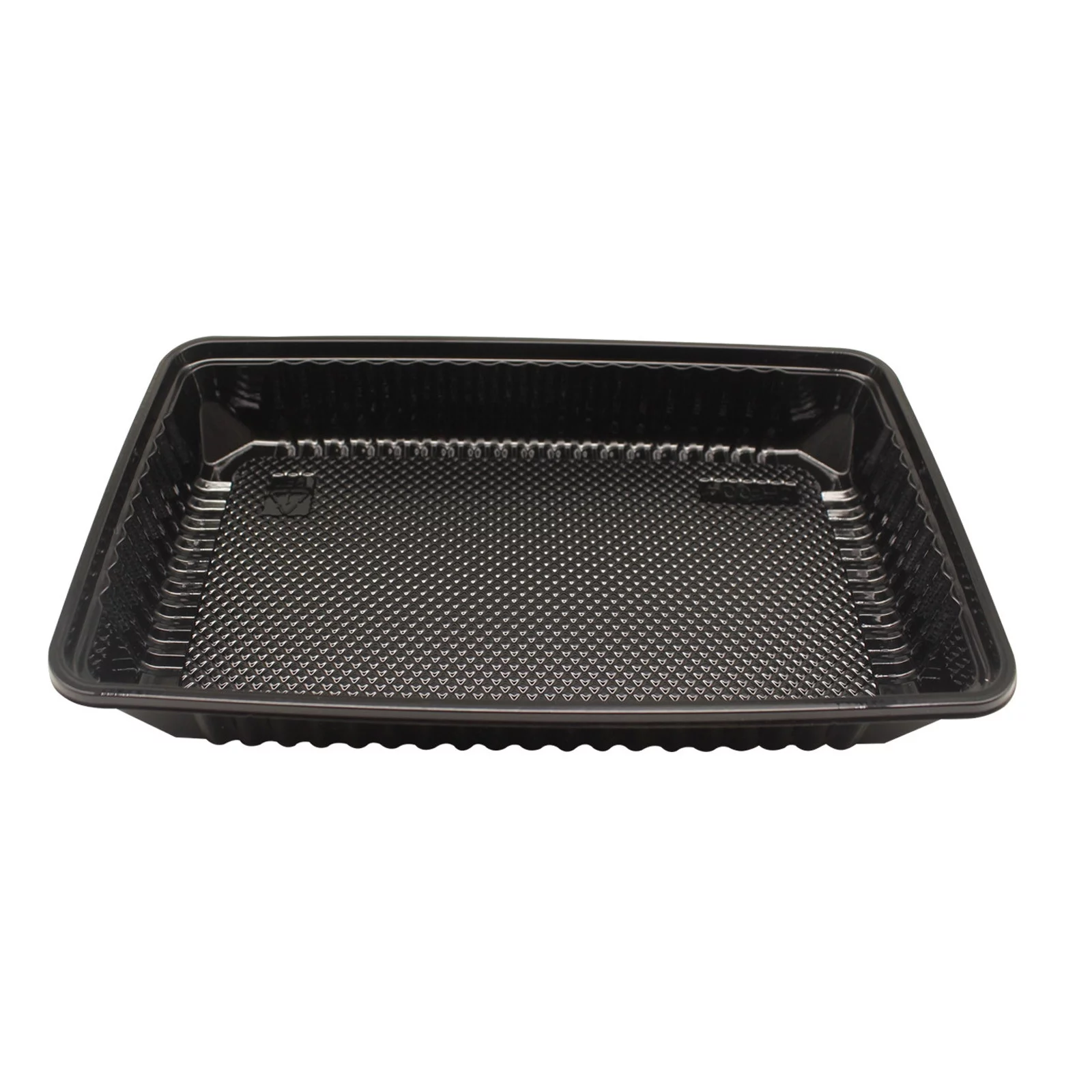 Square Black Cultivation Pot small Transparent Agricultural Seedling Tray