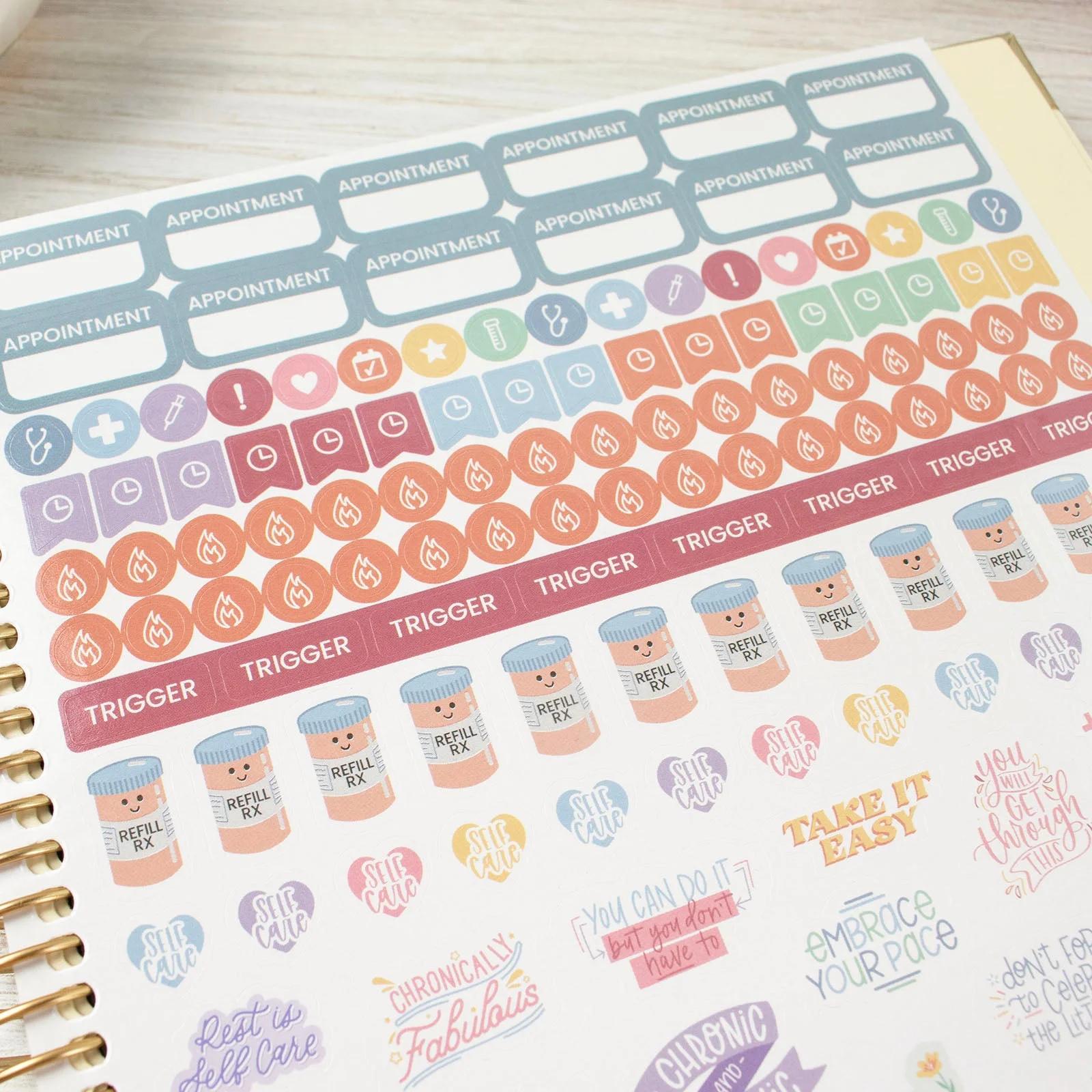 bloom daily planners Chronic Illness Planner, You Are Stronger Than You Think