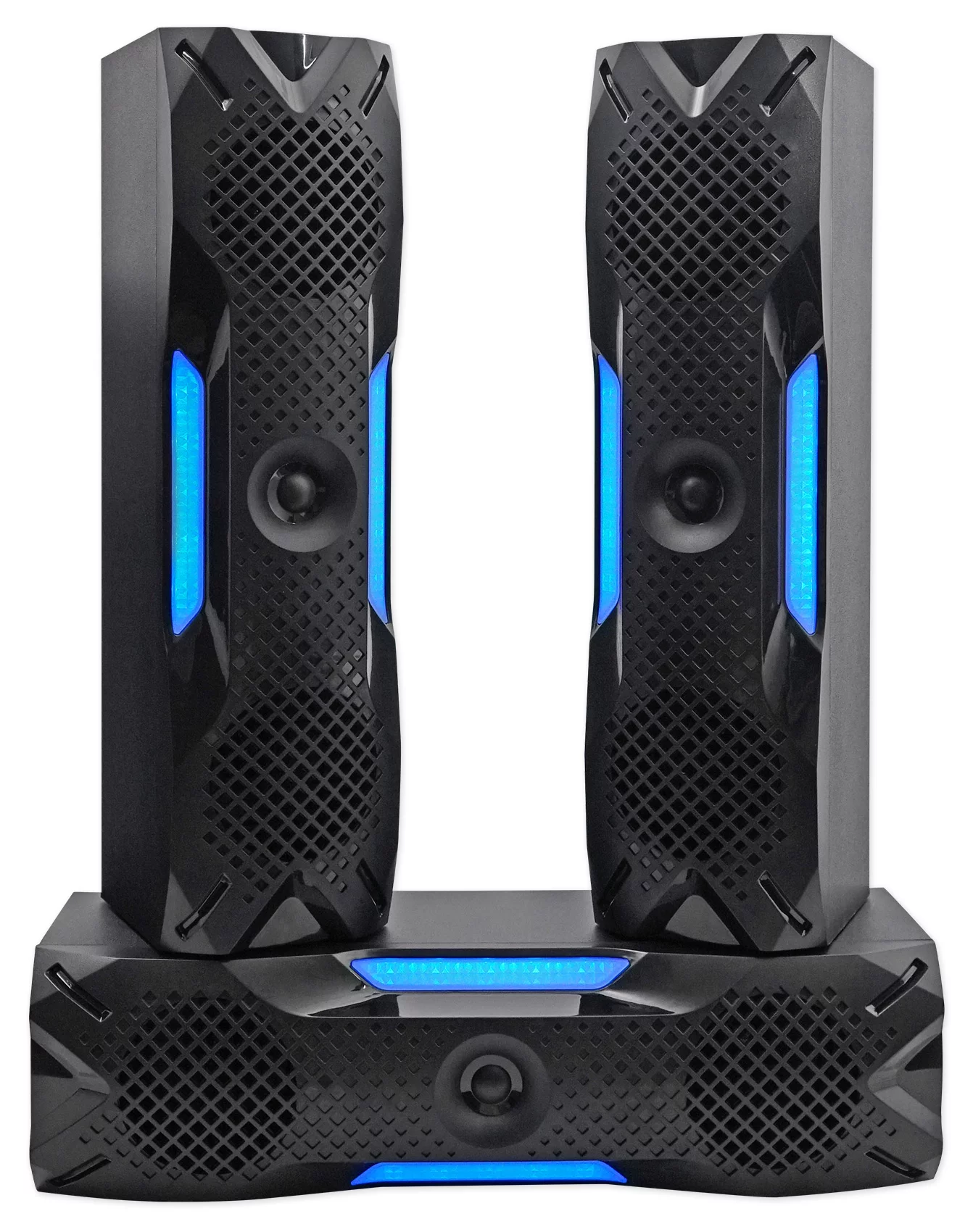 Rockville Bluetooth Home Theater Karaoke Machine System w/8
