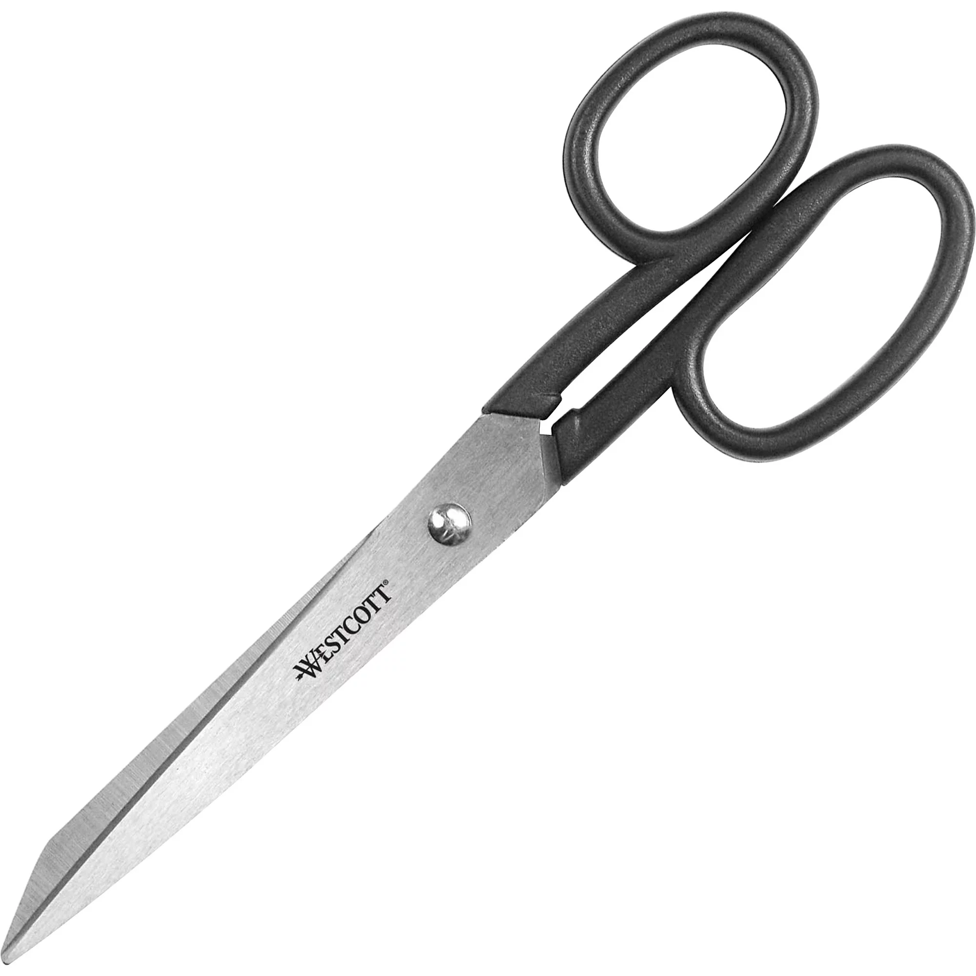 Kleencut Stainless Steel Shears 8" Long, 3.75" Cut Length, Black Straight Handle
