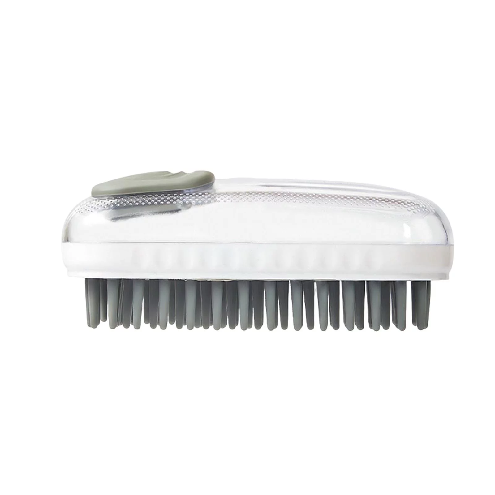 Long Hair Dog Brush And Comb Cat And Dog Bath Brush Exfoliating Massage Soft Hair Wet And Dry With Dog Shampoo Bath Brush Hair Deep Cleaning Pointed Brush