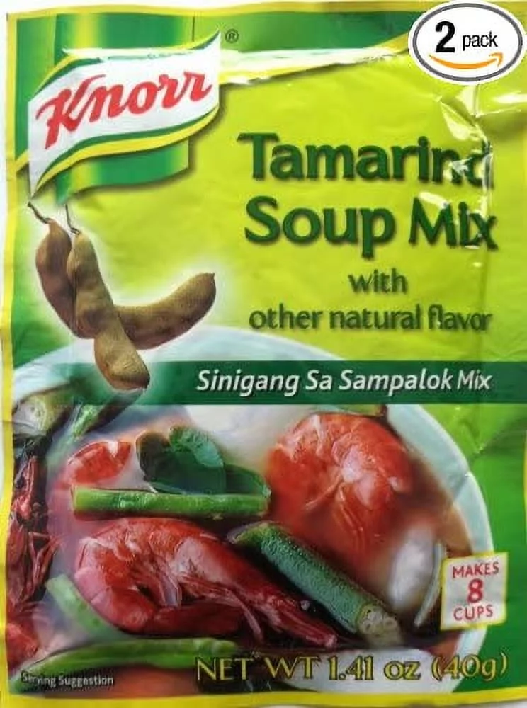 Knorr Tamarind Soup Mix (Sinigang sa Sampalok Mix), 1.41oz (40g), 2-pack