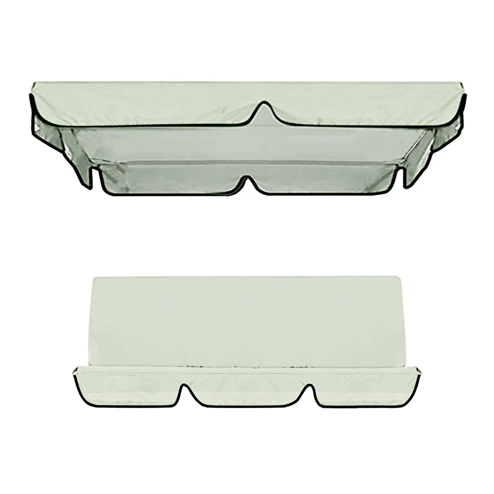 GuLuBin Kids Beach Chairs for Girls Courtyard Cloth Cover Swing Ceiling Replacement Awning Outdoor Rain Cover Patio & Garden