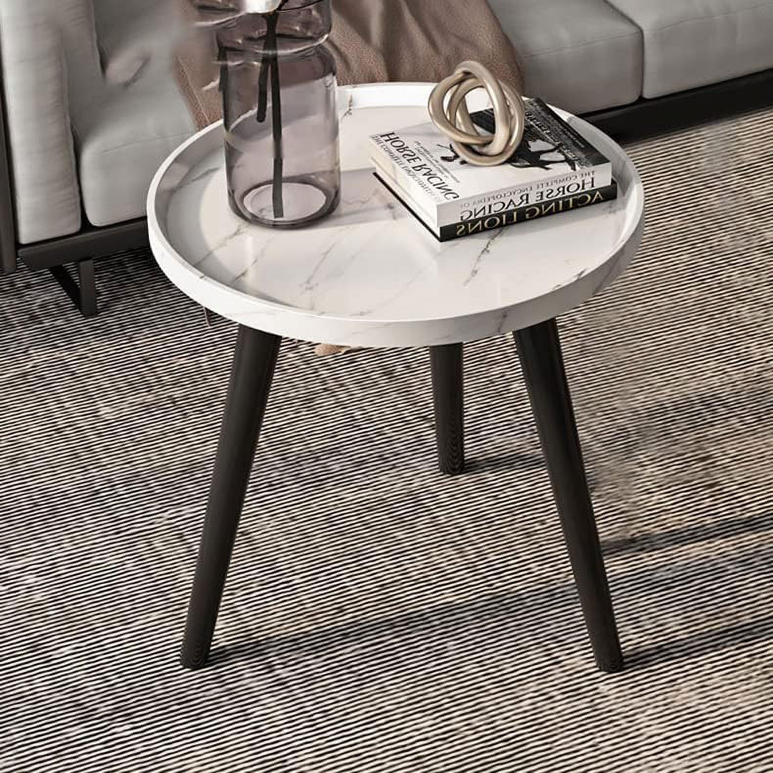 ASDRFYU Wooden Nesting Coffee Table 2 Piece Set  Coffee Table Sofa Table  Small Space Balcony Living Room  Bedroom  Hotel  Easy to Assemble