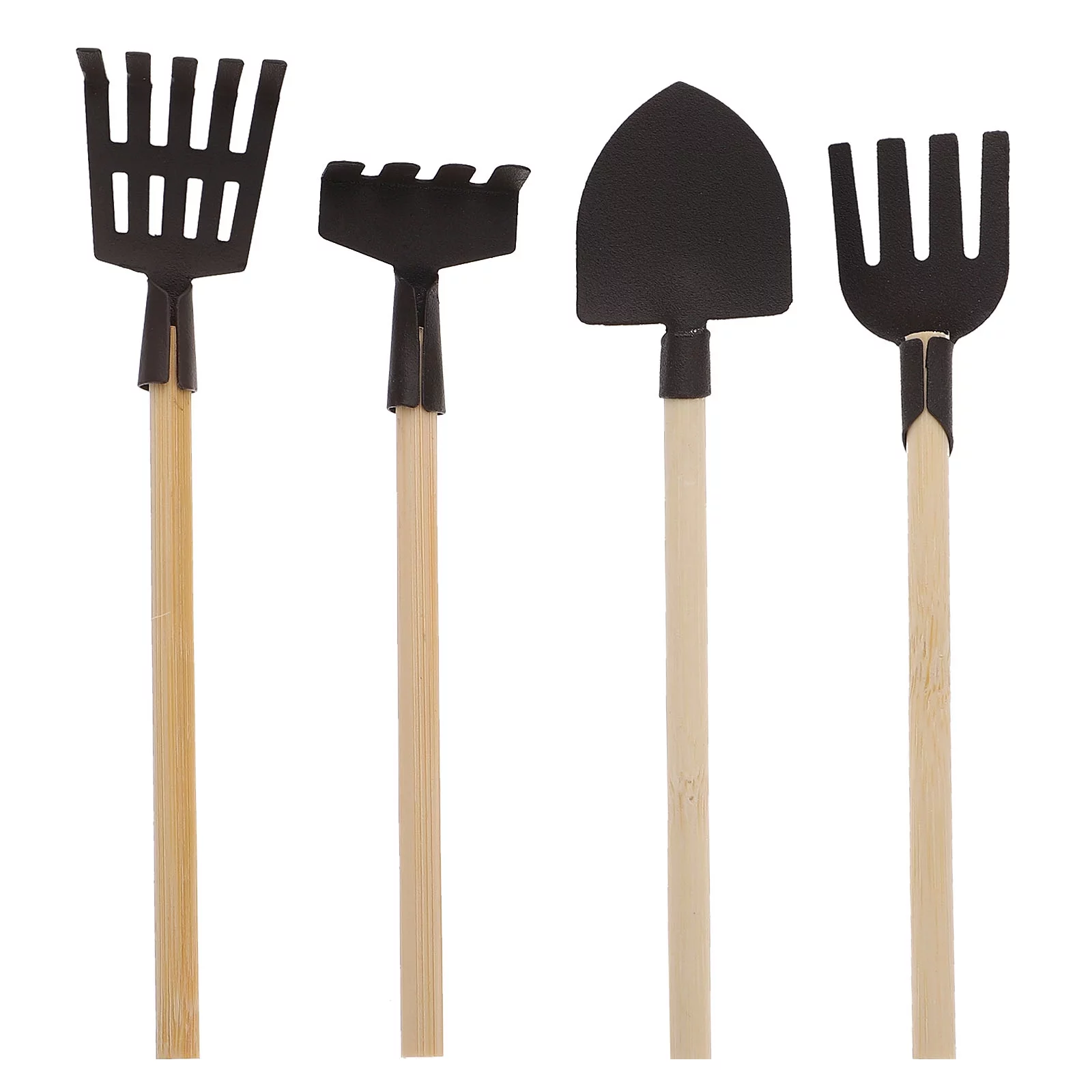 Qumonin 4pcs Mini Garden Tools Set - Shovels, Rakes, Toys